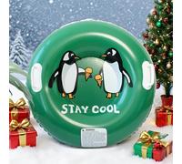 Slitta per pneumatici da neve, scivolo gonfiabile, slitta gonfiabile per bambini, tubo da neve per adulti, con manici, per parchi, backyards Beaches Christmas Adventure Sports Rescue Sand Activities