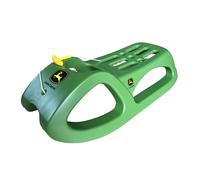 Rolly Toys 200160 - rollySnow Cruiser John Deere (per bambini dai 3 anni in su, cingoli in acciaio, con corda di trazione, struttura stabile)