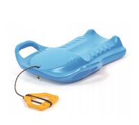 Slitta scivolante slittino neve bob in plastica per bambini piatto scivolo