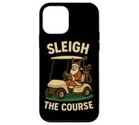 Slitta The Course Santa Golf Cart Fun Custodia per iPhone 12 mini