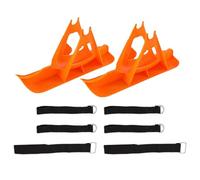 Slitte Da Ciclismo Sulla Neve - Passeggino Multiuso Slitta Sci Da Neve Inverno | Tavola Da Per Slittino | Attacco Per Slitta Invernale | Attacco Per Sci Per Bici Senza Pedali Per Campi Innevati, A