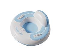 Slitte da neve gonfiabili con schienale alto e base antiscivolo per sci e attività all'aperto invernali per bambini sicuro gonfiabile neve tubo