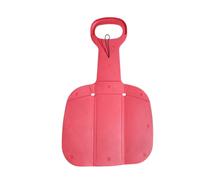 Slittino da Neve con Maniglie Leggero Slitta Pieghevole Stabile per Erba,