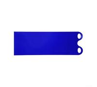 Slittino pieghevole in plastica resistente al freddo, 137 x 42 cm, slitta da neve leggera per adulti e bambini, attrezzatura per sport invernali pieghevole, per discese in collina, blu (blue: 137 cm)