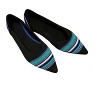 SLJYM - Scarpe basse da donna, alla moda, per il tempo libero, comode, da camminare, di grandi dimensioni, appuntite, poco profonde, elastiche, a, 4, 36.5 EU