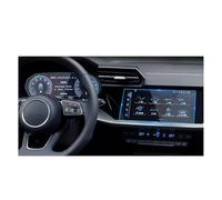 SLLGSDM Pellicola Protettiva Auto per Audi A3/A3L 2021 2022 2023 2024 2025 Vetro Temperato, Navigatore Pellicola Protettiva Resistente Ai Graffi GPS Protezione Accessori Auto