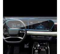 SLLGSDM Pellicola Protettiva Auto per Audi A6 Le-Tron 2025 Vetro Temperato, Navigatore Pellicola Protettiva Resistente Ai Graffi GPS Protezione Accessori Auto,Split Film