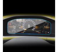 SLLGSDM Pellicola Protettiva Auto per VW T-ROC 2023 2024 2025, 9.2", 8" Vetro Temperato, Navigatore Pellicola Protettiva Resistente Ai Graffi GPS Protezione Accessori Auto,Instrument Film 8"