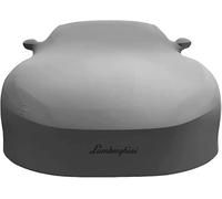 SLLGSDM Telo Copriauto per Lamborghini Countach LPI 800-4 2022+, Tessuto Elastico, Anti-vincoli Traspiranti, Antipolvere, Morbido al Tatto, Accessori Auto,Grey