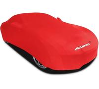 SLLGSDM Telo Copriauto per McLaren 765LT 2020, Tessuto Elastico, Anti-vincoli Traspiranti, Antipolvere, Morbido al Tatto, Accessori Auto,Red