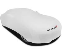 SLLGSDM Telo Copriauto per McLaren 765LT 2020, Tessuto Elastico, Anti-vincoli Traspiranti, Antipolvere, Morbido al Tatto, Accessori Auto,Grey