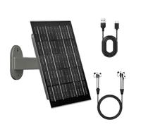 SLODA Trail Cameras Solar Panel, 12 V/1 A 6 V/1,5 A, batteria al litio ricaricabile IP66, impermeabile, per la caccia di fotocamere o cervi feeder (8 W 12000 mAh)