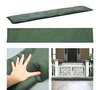 SLOEFY 2 pz barriera di inondazione attivata ad acqua riutilizzabile, sacchi di sabbia per inondazioni, sacchi di sabbia barriera 'acqua di inondazione per porte di garage di casa, finestre, 25