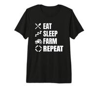 Slogan dell'agricoltura contadina Campo Maglietta Premium