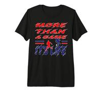 Slogan More Than A Game It Is Life Maglietta Premium