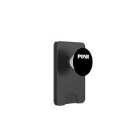 Slogan POSH Elegante Minimalista Chic Grafica PopSockets PopWallet per MagSafe