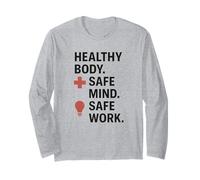 Slogan Professionale per la Settimana della Sicurezza e Il Regalo delle Squadre industriali Maglia a Manica