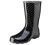 Sloggers 5013bp09, Scarpa da Giardino Donna, Pois Nero Bianco, 7