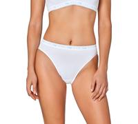 Sloggi 100 Tai, Offerta 4-6-8 Pezzi, Slip Donna 24/7 100 Tai, Slip Donna Midi in Cotone (8 Pezzi Bianco, 3)