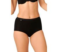 Sloggi 2 Pezzi Basic Maxi Slip Alti Donna, Nero 46