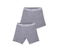Sloggi Boxer Uomo mod. SHORT LONG gamba lunga 96% cotone 4% lycra Grigio