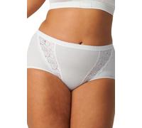 Sloggi 2 Pezzi Slip Alti Donna Chic Maxi, Bianco 48