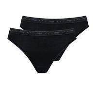 sloggi Donna 24/7 100 Tai 2P, Nero, 38