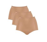 Sloggi 24/7 Cotton Maxi C3P, Slip Donna, Marrone (Brush), 52