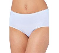 Sloggi 24/7 Cotton Lace Midi C3P, Slip Donna, Bianco (White), 44