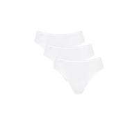 Sloggi 24/7 Cotton Tai C3P, Slip Donna, Bianco (White), 42