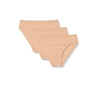 Sloggi 24/7 Cotton Tai C3P, Slip Donna, Marrone (Brush), 40