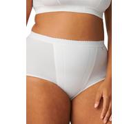 Sloggi Slip Control Maxi Donna Alto Contenitivo Bianco - Nero Taglia 52