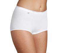 Sloggi Basic+ Maxi 4p, Slip Donna, Bianco (White), 46