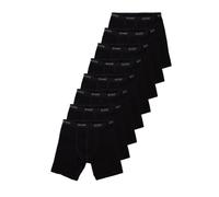 Sloggi 8 Pezzi Boxer Gambaletto Uomo Men Basic Long, Nero M