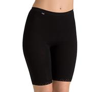 Sloggi Mutande Donna Basic+ Long Alta Gambaletto Nero Taglia 46 1 pezzo