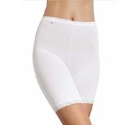 Sloggi Slip Donna Basic+ Long – 95% cotone 5% lycra – Bianco Taglia 48