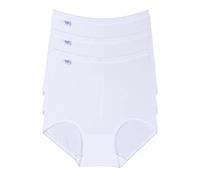 Sloggi Basic+ Maxi 3p, Slip, Bianco (White), 46 (Pacco da 3) Donna