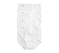 Sloggi Basic+ Maxi 4p, Slip Donna, Bianco (White), 56