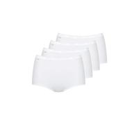 Sloggi Slip Donna Basic+ Maxi – Misto cotone – Confezione 4 pezzi