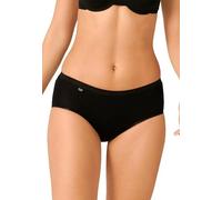Sloggi Basic+ Midi, Slip Donna, Nero (Black), 42