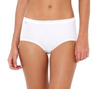 Sloggi Basic+ Midi 4p Slip, Bianco (White), 48 Donna (Pacco da 4)
