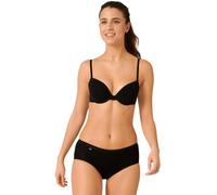 Sloggi Basic+ Midi 4p Slip, Nero (Black), 44 Donna (Pacco da 4)