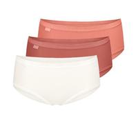Sloggi Basic+ Midi C3P Underwear, Multiple Colours 21, 40 (Pacco da 3) Women's