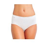 Sloggi Basic Midi Offerta 3-5-7-9 Pezzi Slip Donna Midi Slip Donna in Cotone Basic+ Midi Mutande Donna (5 Pezzi Bianco, 6)