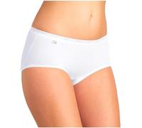 Sloggi Basic Midi, Offerta 6 E 12 Pezzi, Slip Donna Midi, Midi, Slip Donna in Cotone (12 Pezzi.Bianco, 4)