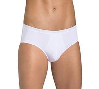 Sloggi Slip Basic Midi da uomo Bianco Taglia L