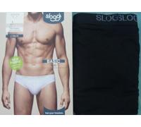 SLOGGI BASIC MINI UOMO MEN SLIP MUTANDA COTONE DOPPIA SINGOLA Bianco Nero Grigio