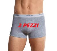 Sloggi Basic Short, Boxer Uomo, Grigio, 6