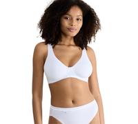 Sloggi Basic+ Soft Bra, Bianco, 4C IT (85C EU) Donna