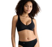 Sloggi Basic+ Soft Bra, Semitrasparente, Nero, 3C IT (80C EU) Donna